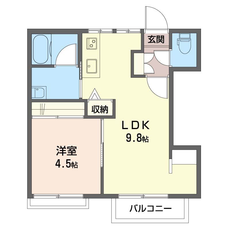 クローバーハイツ 202号-16