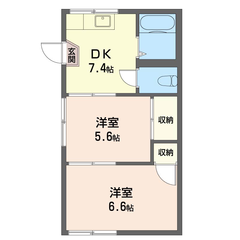 ハッピイハイツ 102号-16