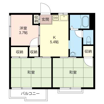 角田ハイツ　Ｂ 203号-12