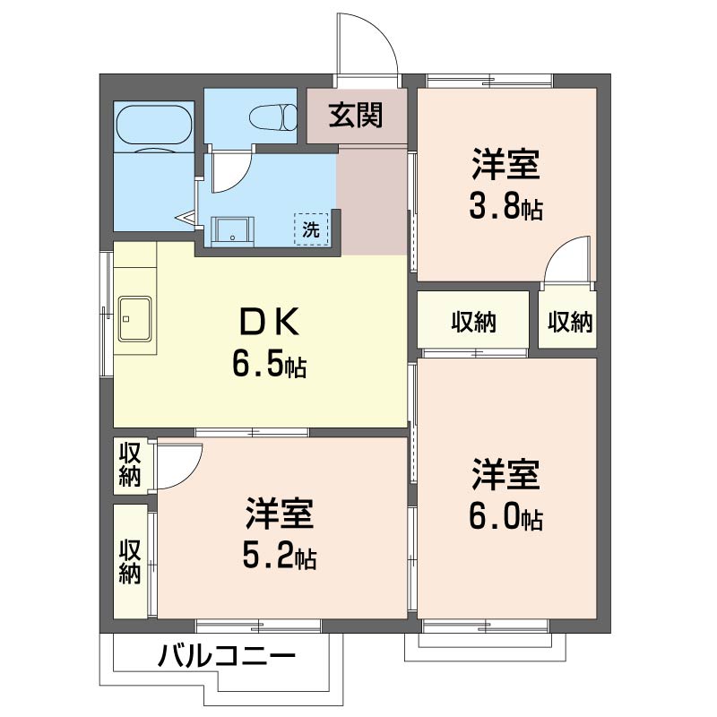 サンクレスト金沢文庫　Ａ 202号-16