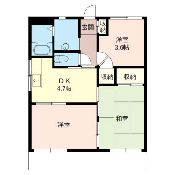 長谷川ハイツ A 102号-15