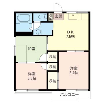 レジデンス斉藤　Ａ 202号-15