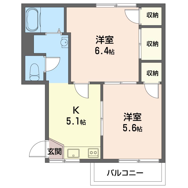 パレスサイドハイツ 202号-16
