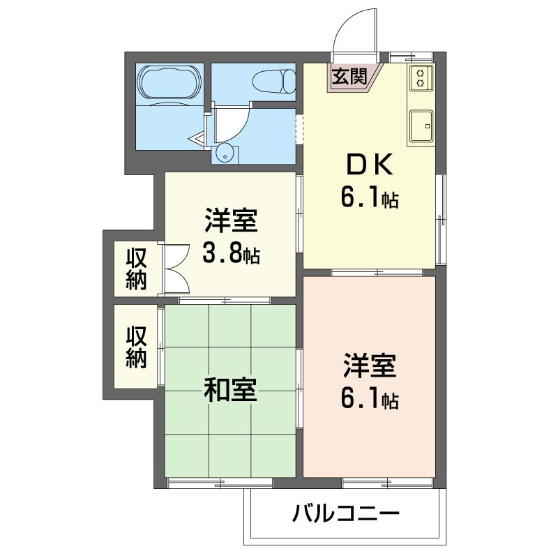 コーポ中尾201-2