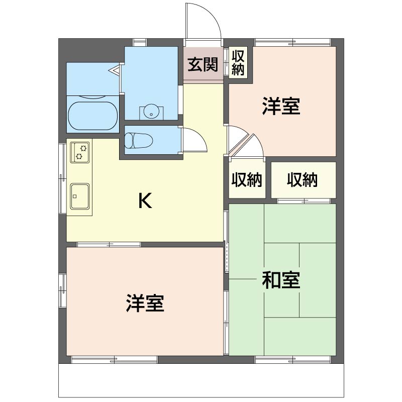 ハイツなつめ 202号-13