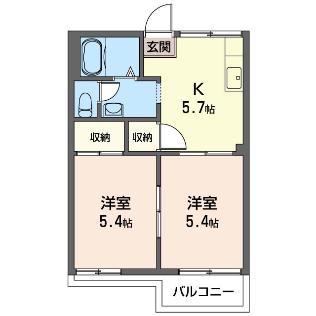 メゾン向原 NO.1 203号-3