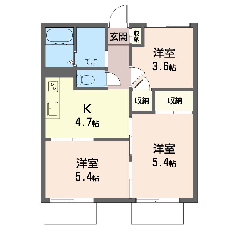 ルミエール泉 B 102号-16