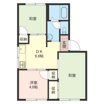 坂口ハイツ　Ⅱ105-2