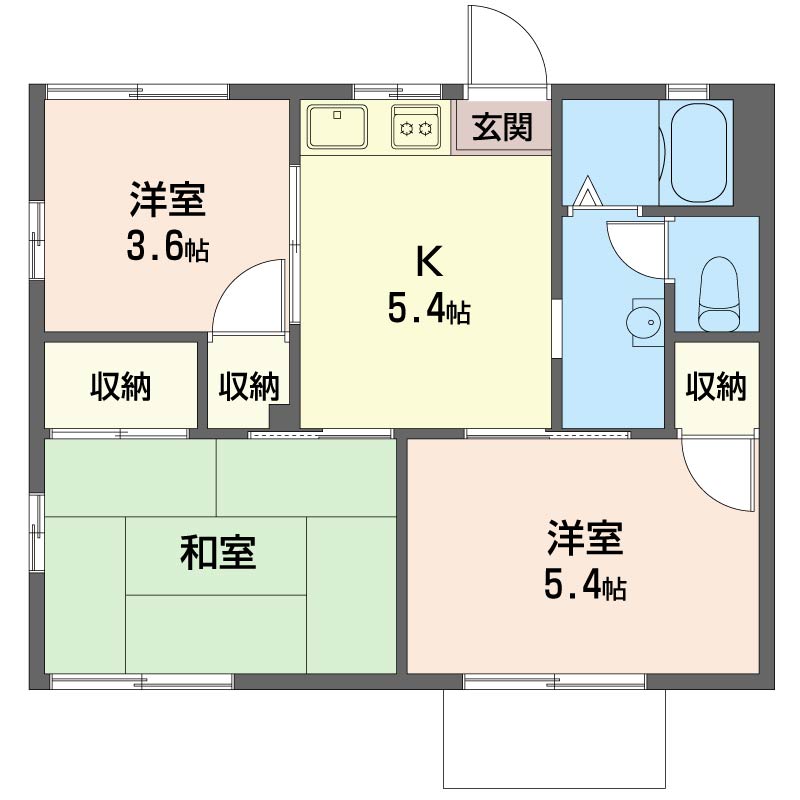 メリーハイツ 102号-16