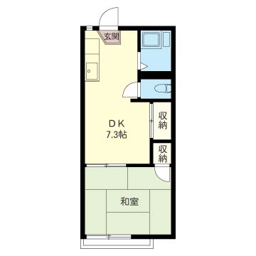 第2一友ハイツ 203号-2