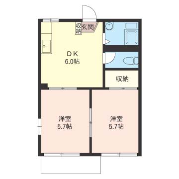 タウニーおかべ102-2