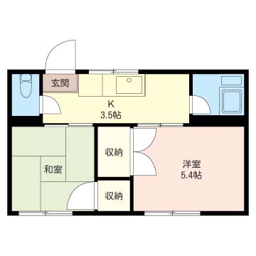 ベアハイツ 101号-5
