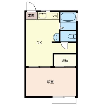 北條マンション 101号-16