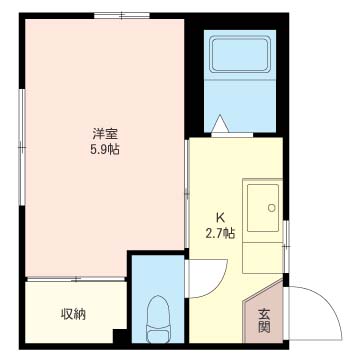 ハイツハジメ　Ⅱ 101号-13