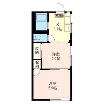 グリーン・コーポ田浦101-2