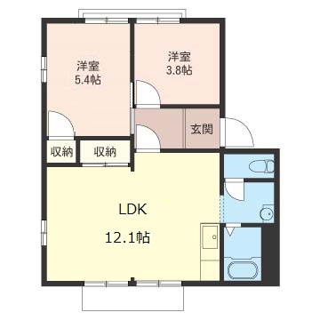 ハイツチェリーブラッサム　Ａ101-2