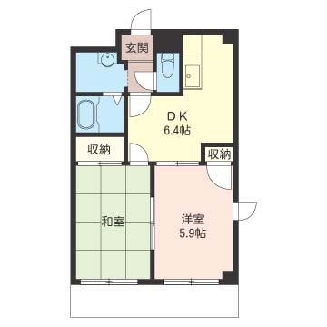 ヴェルディ白百合　Ｂ館 105号-12