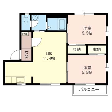 ヴィラ・テンボス二番館101-2