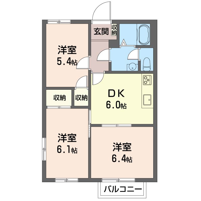ファミール　ユリ 201号-12