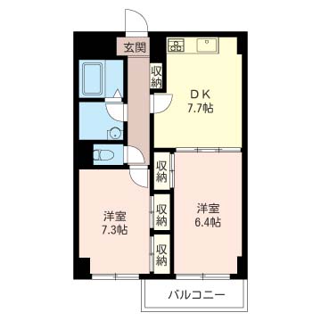 ヴェルドミール宮崎台 411号-16