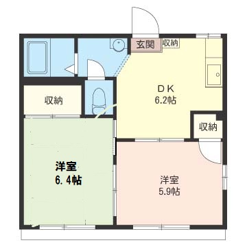 ヴィラグローバ　Ｂ201-2