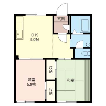 サマーハイツ　Ｂ 203号-16