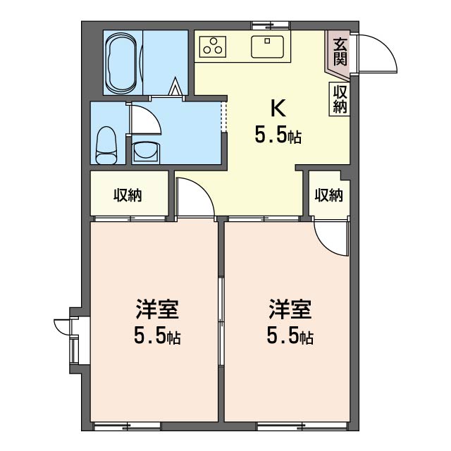メゾン東希望ヶ丘　Ｂ102-2