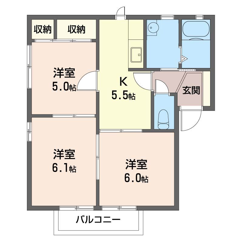 ハイツマコーレ　Ｂ 201号-12