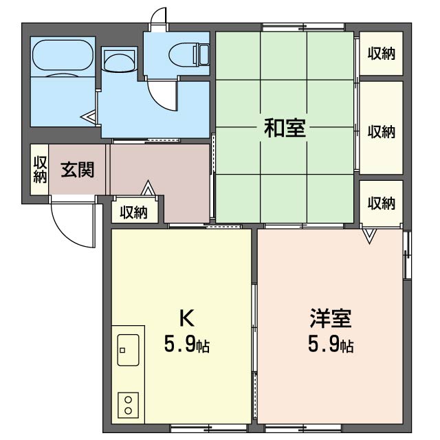 ファミール２ 105号-12