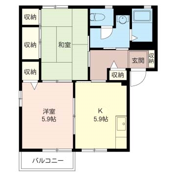 サウスヒルズ D 202号-16