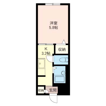 メゾンポローニア 206号-2