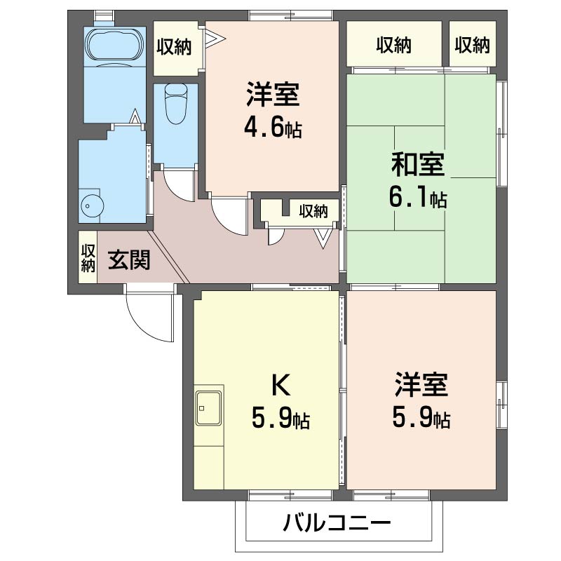 サングリーン清住　Ｂ102-2