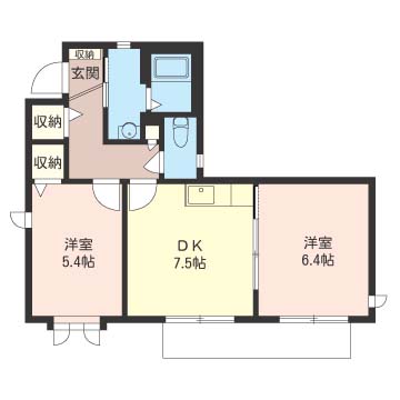 サンハイツ衣笠 101号-2