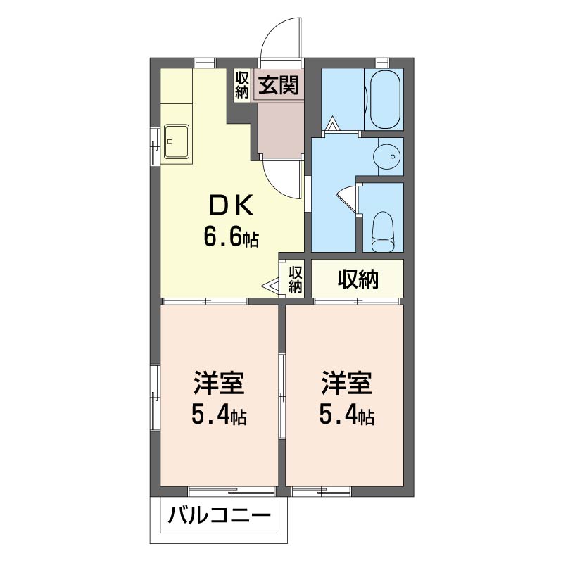 フローラルハイツ 202号-13