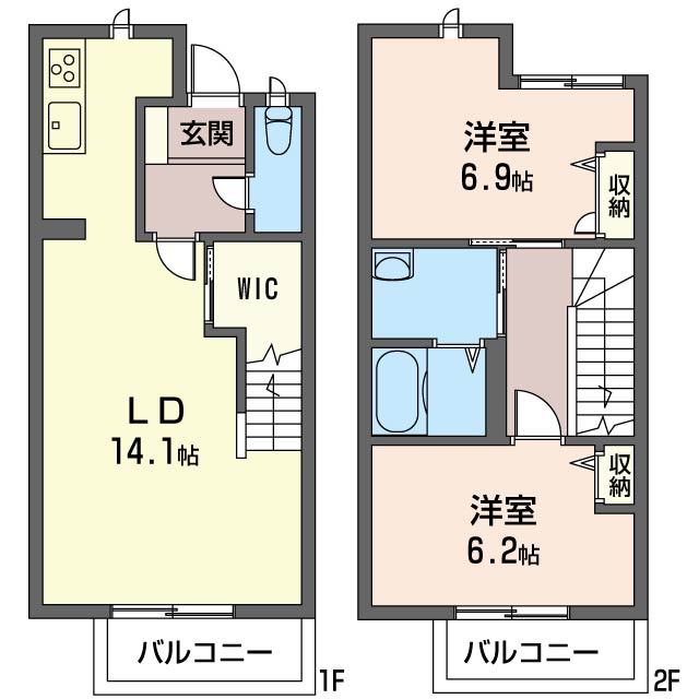 サン・メゾン・デュオ・B 102号-13