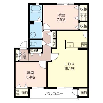 アルファタウン和泉町　Ａ 203号-15