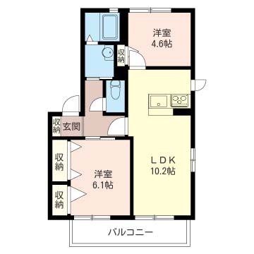 ピュアコーポ　Ⅱ201-2