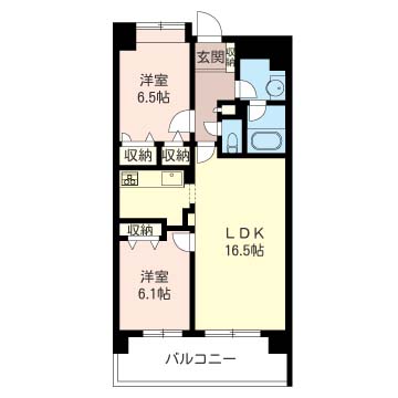 ウエストヴァレィー壱番館306-2