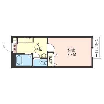 ボナール町屋102-2