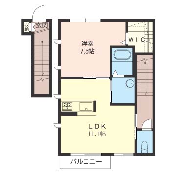 クロッシュ（Ｃｒｏｃｈｕ）Ⅳ番館203-2