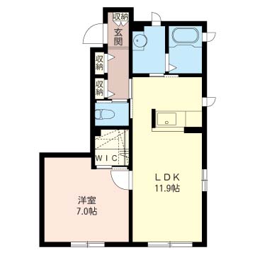 サンハイツＫ　３号棟102-2