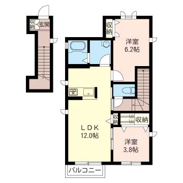 クラヴィエ南太田弐番館 201号-15