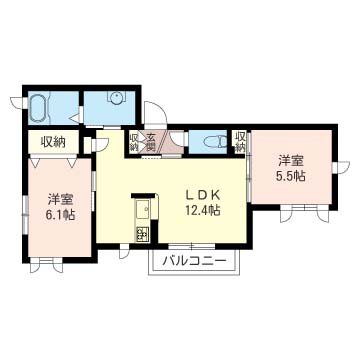 フェリーチェ磯子 101号-15