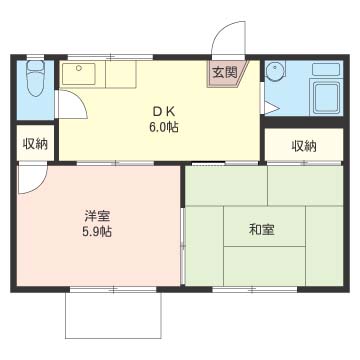 コ－ポ弥生　Ｂ 102号-13