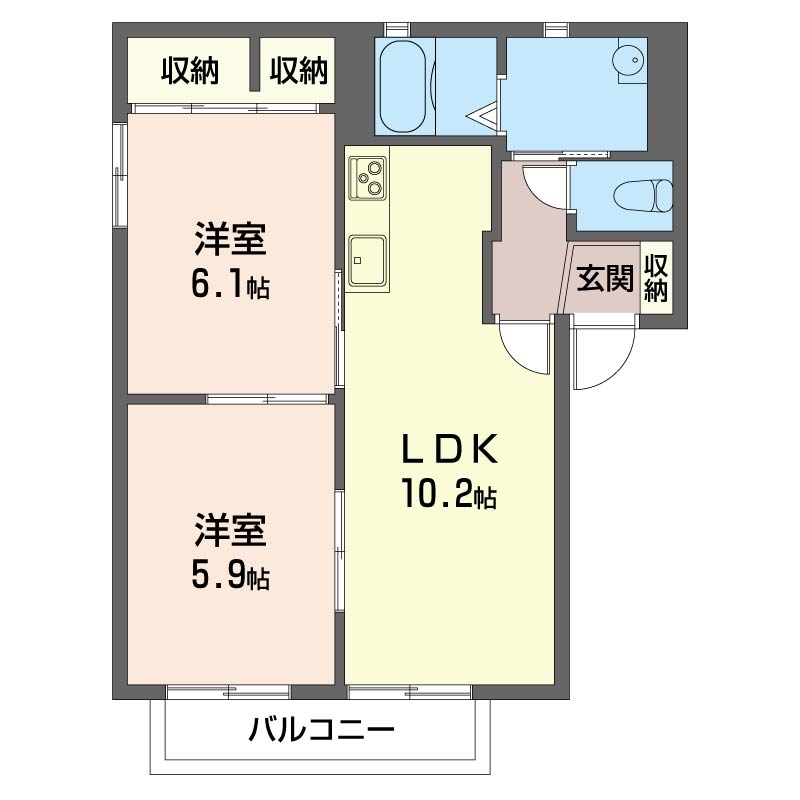 ファミール Ⅰ 101号-14