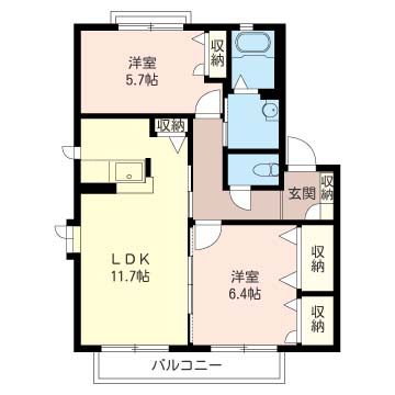 オークヴィラ　Ｂ201-2