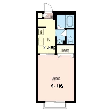 ルールドハイツ 101号-15