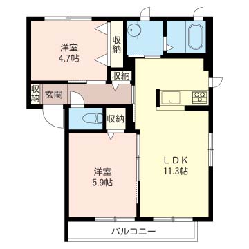 グランドール清長 202号-15