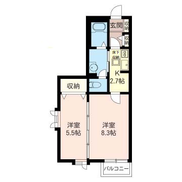 シャーメゾン橋本 101号-14