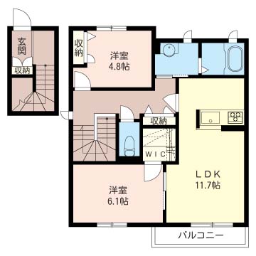 ＹＳヴィラⅣ 202号-13
